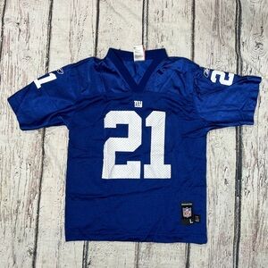 Tiki Barber New York Giants NFL Football Reebok Youth Boys Kids Jersey